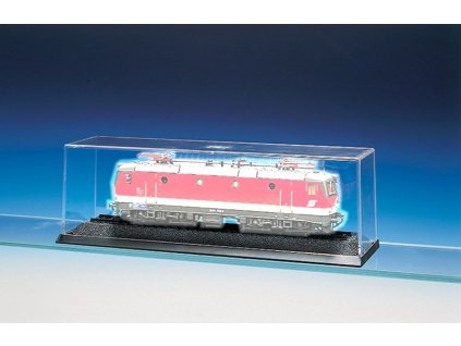 Plastová priehľadná krabica pre lokomotívu do 220 mm