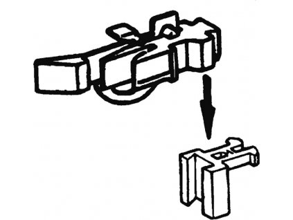 Short head coupler adjustable 2pcs HO