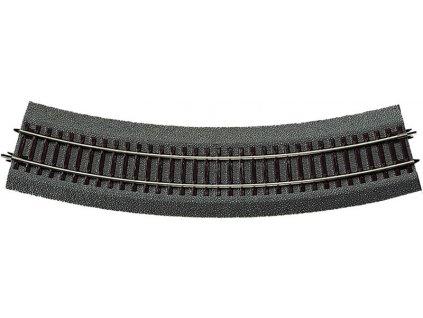 Roco Line track with curved subgrade R4 30 degree HO