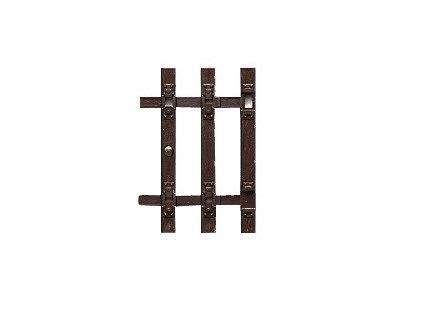 Wooden end sleepers for HO flexi track 12pcs
