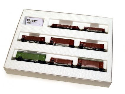 Güterwagen-Set (8 Stück) ČSD Ep. III HO