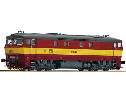 Lokomotíva diesel radu 751, ČD Ep. IV HO so zvukom