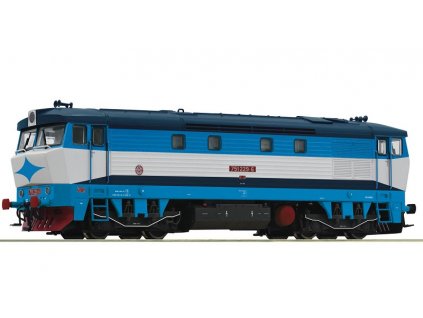 Lokomotíva diesel radu 751 229 -6, ČD Ep. V HO
