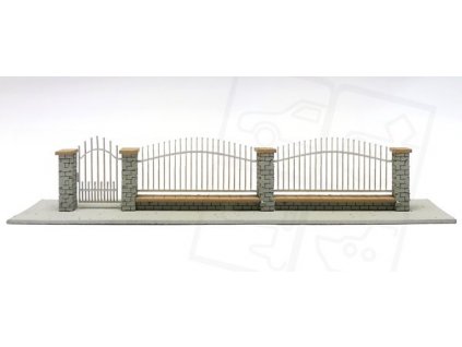 Fences type 2 Laser Cut HO