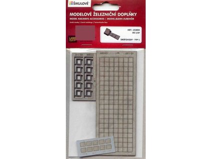 Drátovody typ 1 LaserCut HO