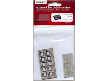 Drátovody typ 4 LaserCut HO