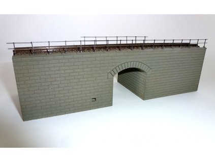 Culvert without drive 1 track LaserCut HO