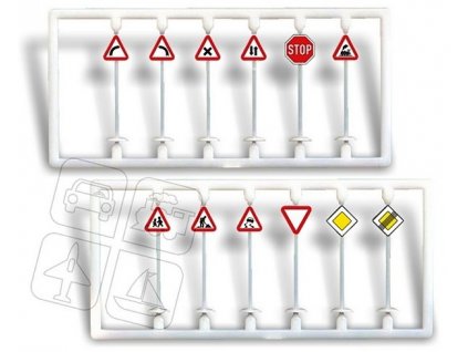 Dopravné značky 1  HO