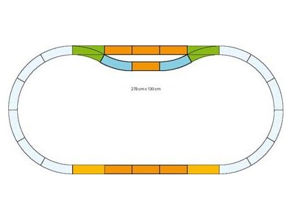 Bahnsteigverlängerungsset für Bahnhof G
