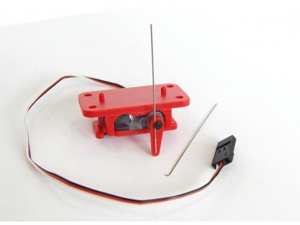 Electric servo actuator hidden for switches