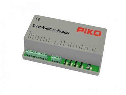 Decoder for 4 servo actuators for HO switches