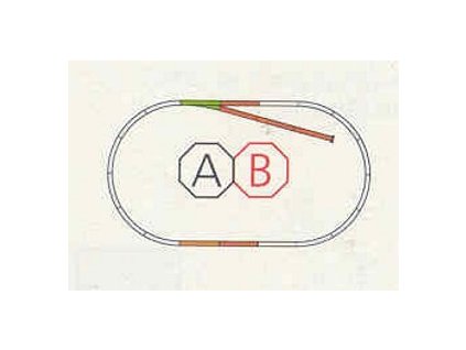 Track extension set B HO