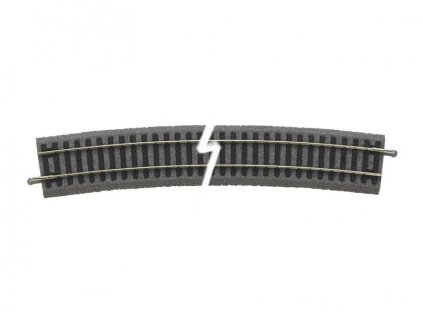 908mm curved track R9 with HO bedding