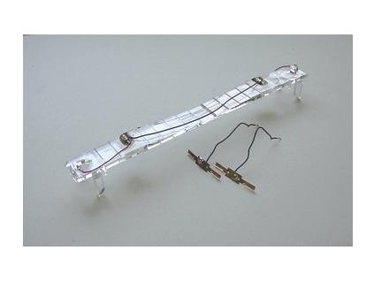 Lighting for HO wagon