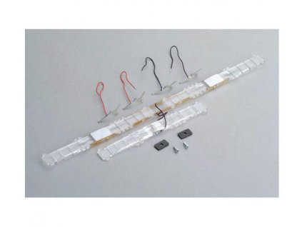 Lighting for double-decker wagon HO