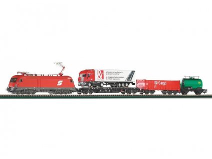 Startset Taurus + 3 Güterwagen ÖBB Ep.V HO