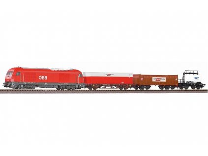 Startset Hercules + 3 Güterwagen ÖBB HO