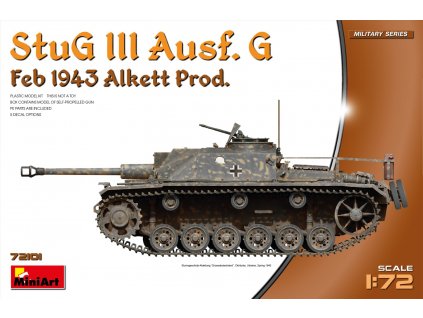 stug iii ausf g prod 43 alk 1 72 72101 miniart 016