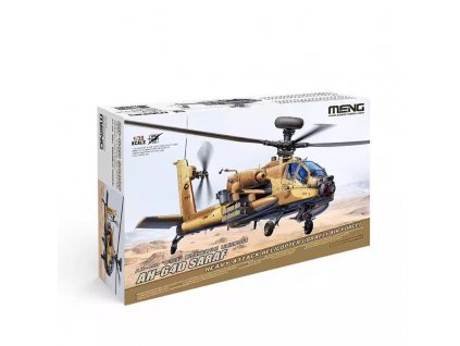 ah 64d saraf heavy attack helicopter israeli air force 1 35 MENG QS 005 08