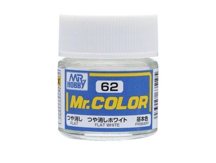 mr color 10 ml flat white