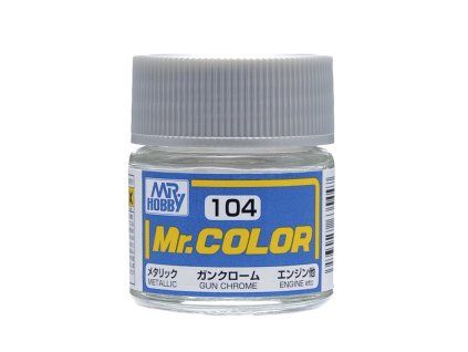 mr color 10 ml gun chrome
