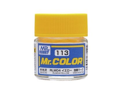 mr color 10 ml rlm04 yellow
