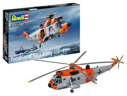 westland sea king mk 41 german navy bundesmarine version 1 72 REVELL 03785 012