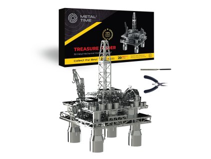 treasure finder mechanical model constructor kit METALTIME MT008 016