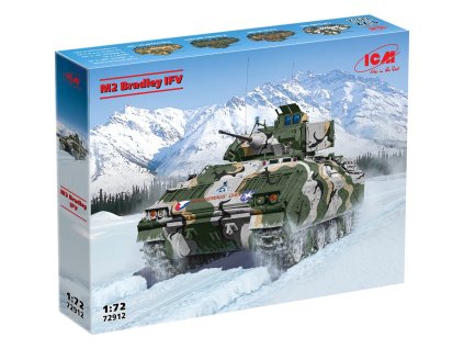 m2 bradley us infantry fighting vehicle 1 72 ICM 72912 03
