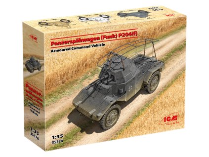 panzerspahwagen funk p204 f armoured command vehicle 1 35 ICM 35378 010