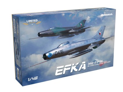 efka mig 21f 13 in czechoslovak service 1 48 EDUARD 11190 028