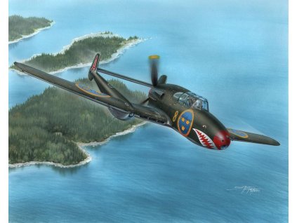 SAAB J-21A 1/72