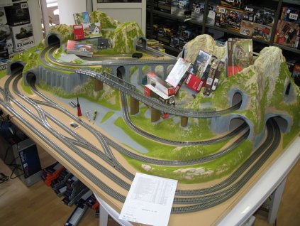 Koľajisko Silvretta - stavba modelu na zákazku