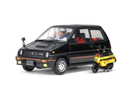 honda city turbo with scooter 1 24 tamiya 24369 04