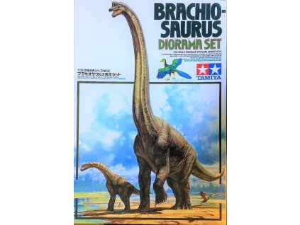 brachiosaurus diorama 1 35 60106 tamiya