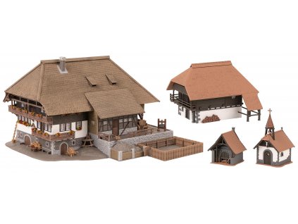 Vogtsbauernhof Schwarzwald-Set, HO 1:87