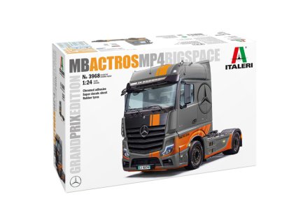 mercedes benz actros mp4 bigspace gp e 1 24 italeri 3968 016