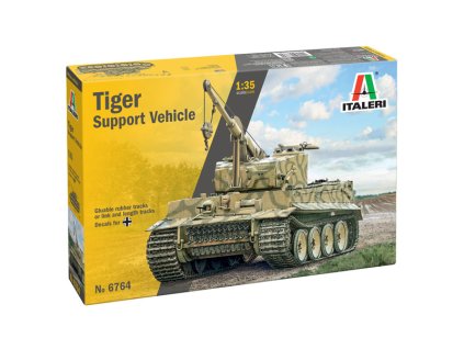 pz tiger bergetiger support vehicle 1 35 ITALERI 6764 09