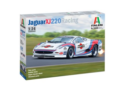 jaguar xj 220 race car 1 24 3669 italeri 012