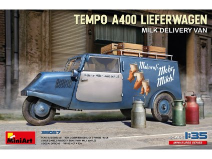 Tempo A400 Lieferwagen Milk Delivery Van 1/35