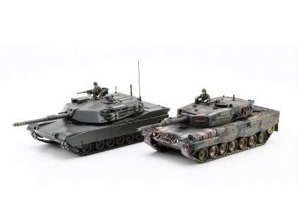 M-1 Abrams & Leopard 2 “NATO Main Battle Tank Combo” 1/72