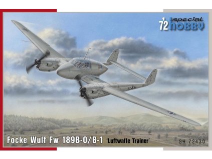 Focke Wulf FW 189B Uhu Trainer 1/72