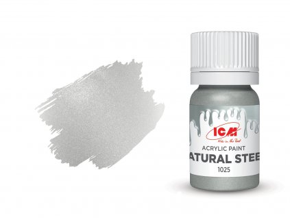 Farba ICM - Natural Steel 12ml