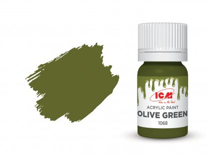 Farba ICM - Olive Green 12ml