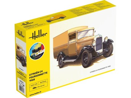 56703 citroen c4 fourgonnette 1926 starterkit 1 24 heller 06