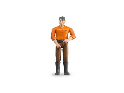 60007 bruder bworld figurka muza hnede nohavice 1 16