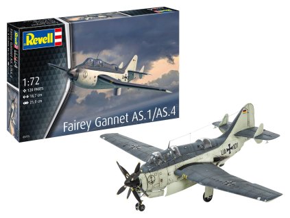 fairey gannet as 1 as 4 1 72 REVELL 03775 07