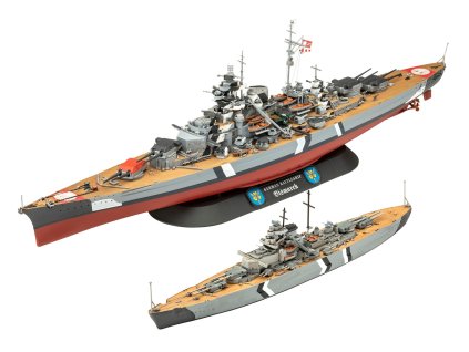 05637 the legendary bismarck 1 700 revell 012