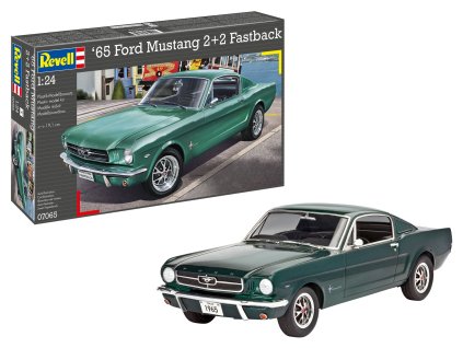 ford mustang 1965 2 2 fastback 1 24 REVELL 07065 09