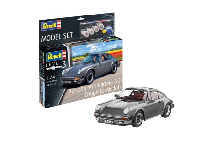 67688 porsche 911 carrera 3 2 coupe g model model set 1 24 revell 09